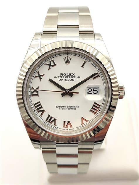 rolex date just roman